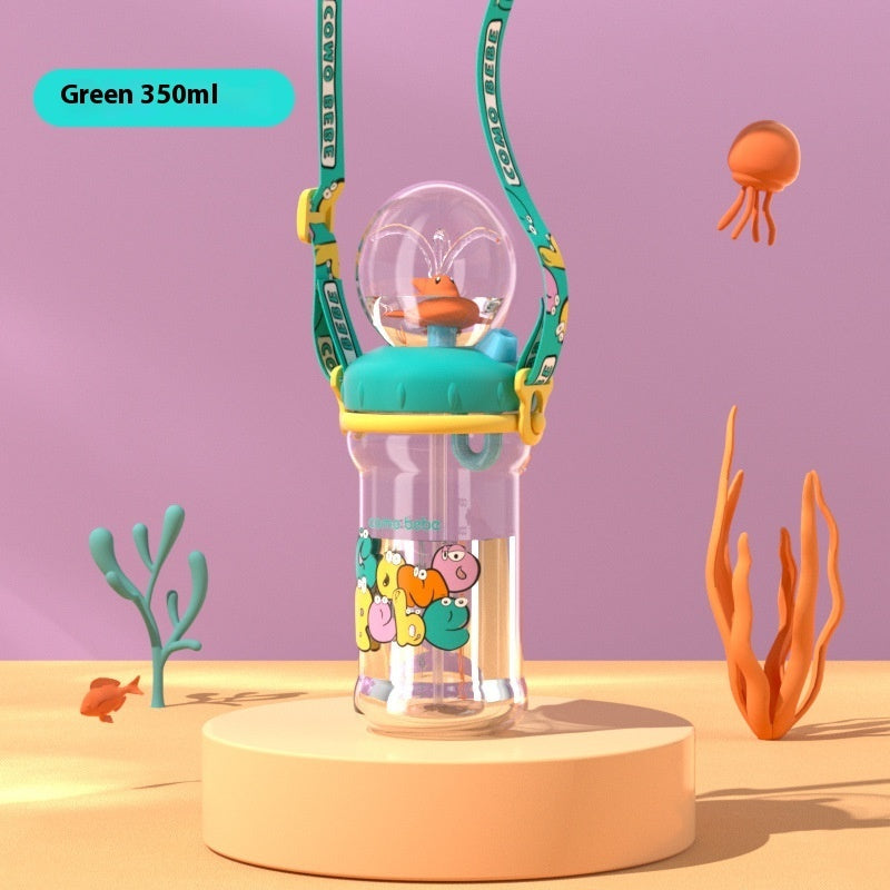 Children's Fun Whale Diving Fountain Cup